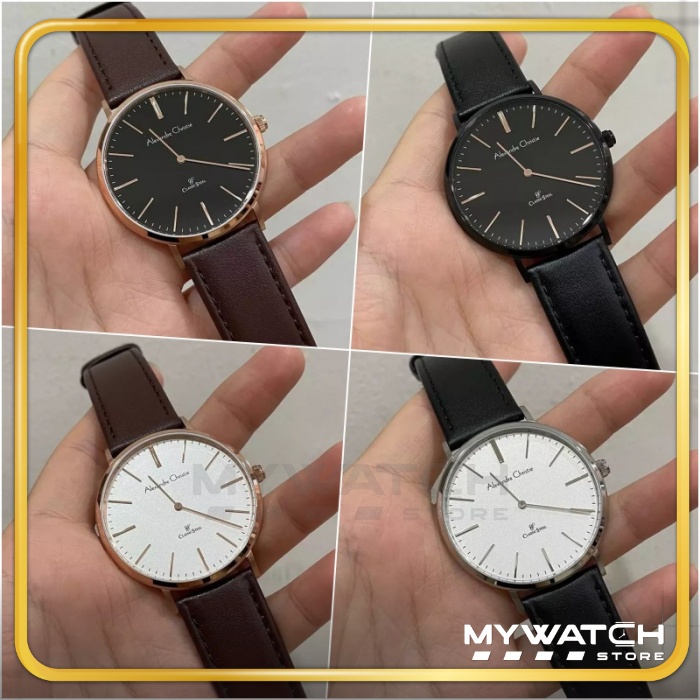 Jam Tangan Pria Original Alexandre Christie AC 8653 / AC 8490 Alexander Christy Kulit Ori