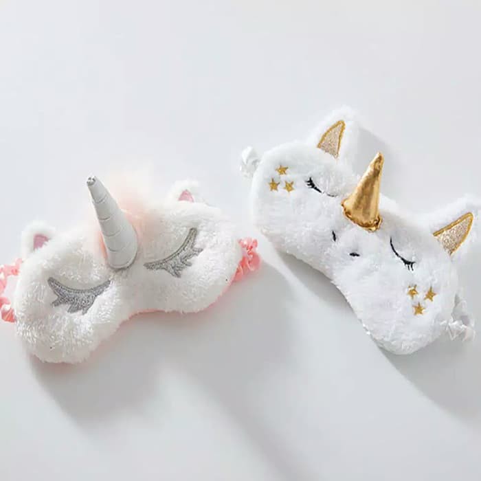 MOMBABY1 Penutup Mata Unicorn untuk tidur / Tutup Mata Unicorn Untuk Tidur