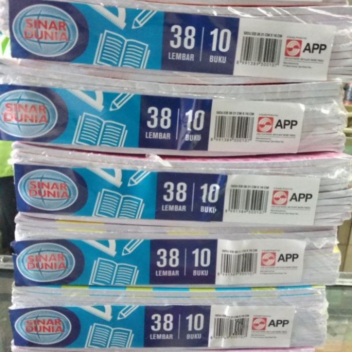 

Gaya Buku Tulis Sinar Dunia Isi 38 Berkualitas