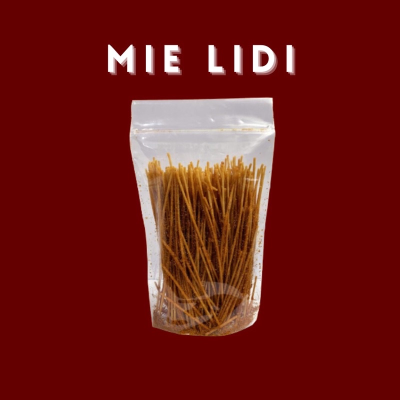 

(PROMO) Mie Lidi Renyah - Kemasan Klip dan Box