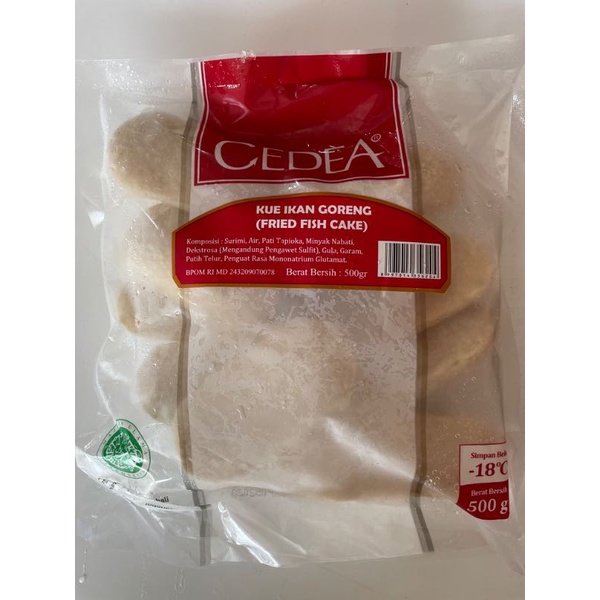 

Cedea kue ikan fish cake 500gr