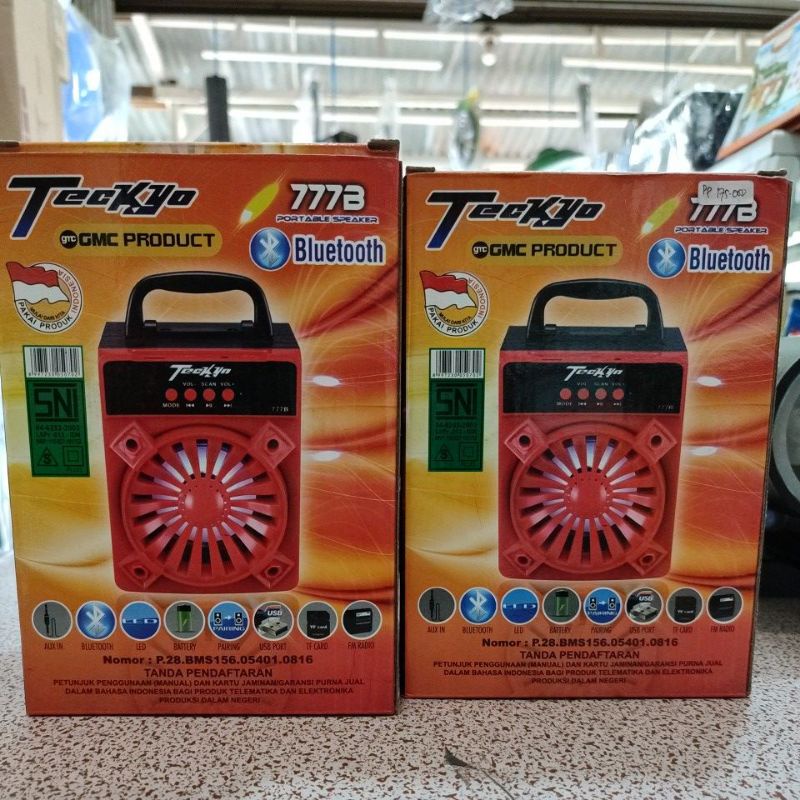 Speaker bluetooth 777B Teckyo