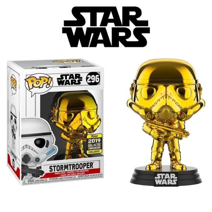 

Funko Pop! Star Wars - Stormtrooper Chrome Exclusive #296