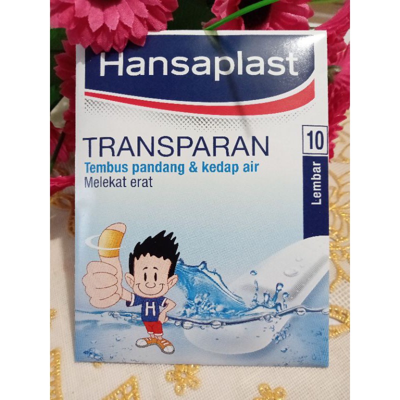 Hansaplast Transparan isi 10 Lembar