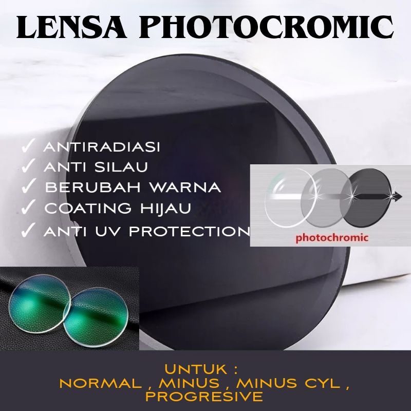 LENSA KACAMATA PHOTOCROMIC / LENSA PHOTOCROMIC 001