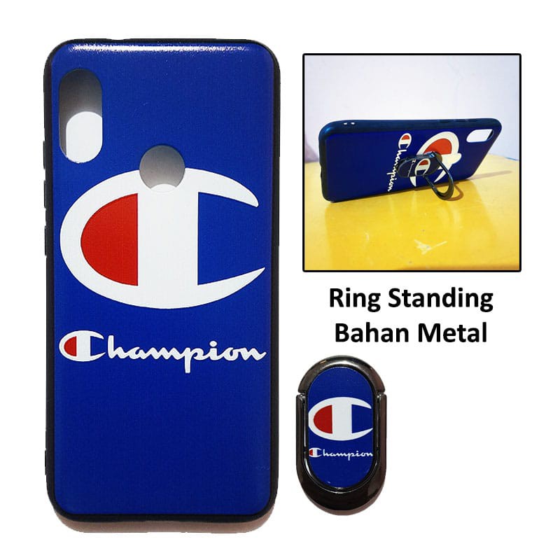 Case hp murah import  J7 2018 J3 2018 Gambar PLUS Ring Standing Metal  Casing Hardcase Motif cowok