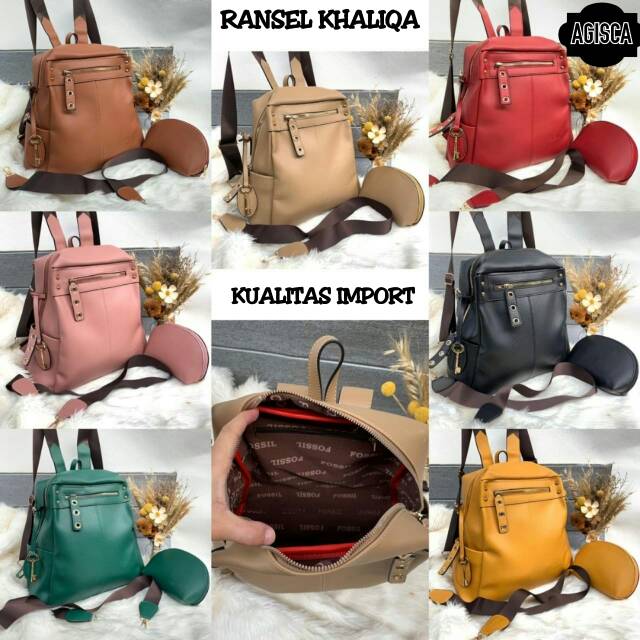 Ransel Khaliqa Fossil Tas Cewek