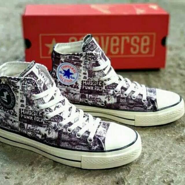 Sepatu Converse All Star Suicidal Tendencies X KAWS high