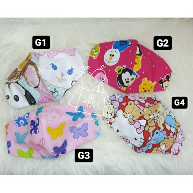 Masker Kain Katun Jepang