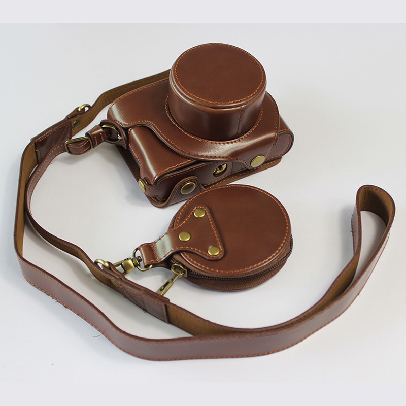 case kamera High Quality Camera Bag PU Leather Case for Leica D-LUX 7 D-LUX7 D7 with Bottom