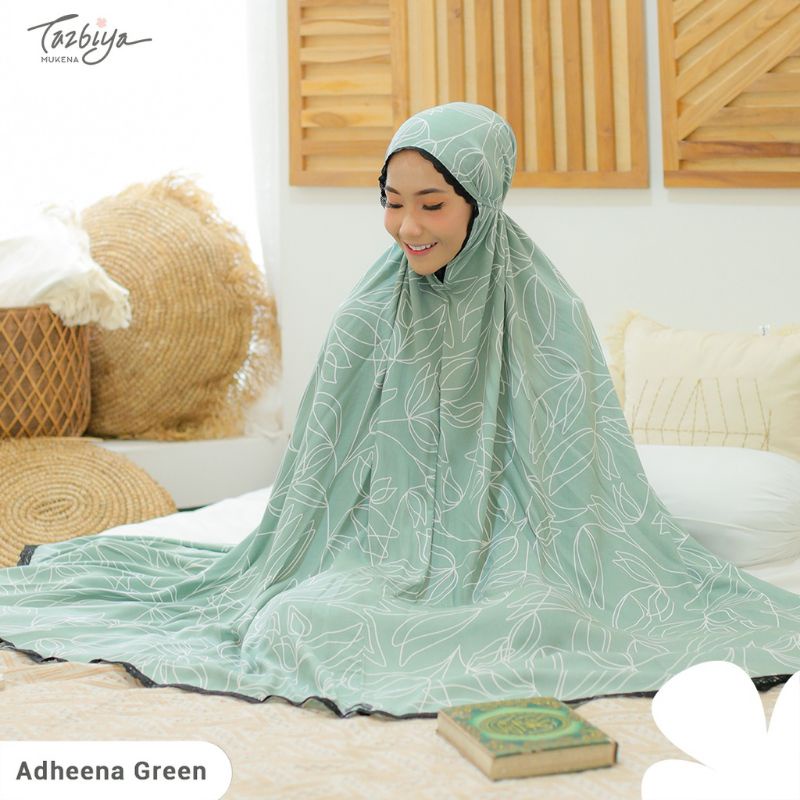 Mukena Tazbiya Allover Adheena Series Allsize