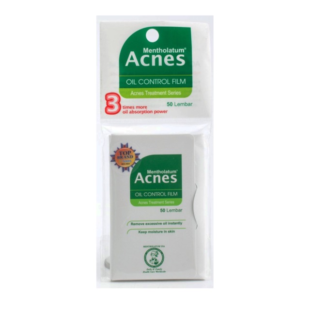 Acnes Cream Oil Control kertas minyak oil Agnes film 3pcs