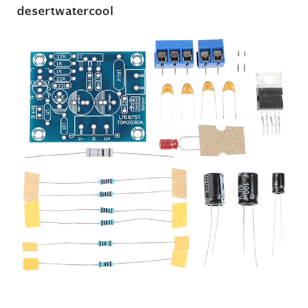 Deid Lm1875T Papan Pcb Power Amplifier Mono 30w Diy Lm1875