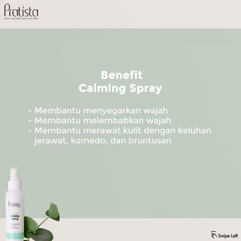 [READY STOCK] CALMING SPRAY PRATISTA | HYDRATE&amp; SOOTHE