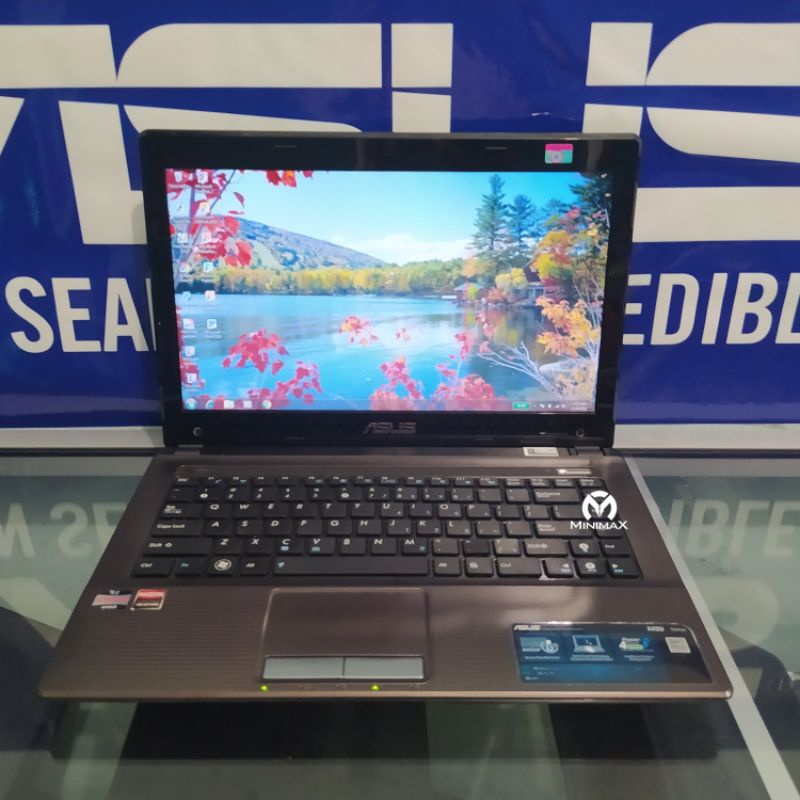 Laptop 2 jutaan Asus A43U ram 4gb hdd 320gb Cocok buat ketik''n zoom