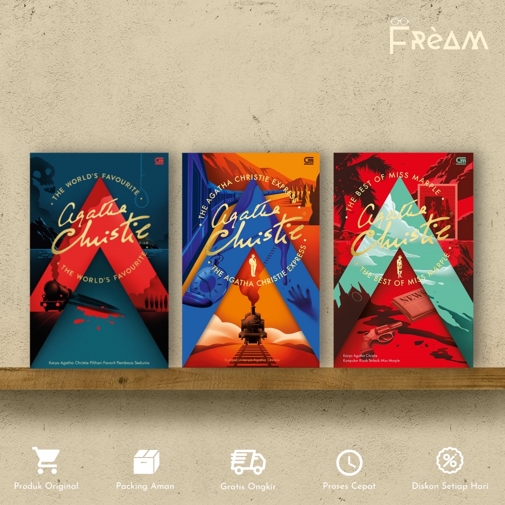 Buku Novel Karya Agatha Christie Pilihan Favorit Pembaca Sedunia (The World's Favourite), Kumpulan K