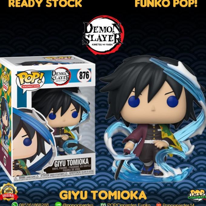 Funko POP Animation - Demon Slayer - Giyu Tomioka Water Breathing #876