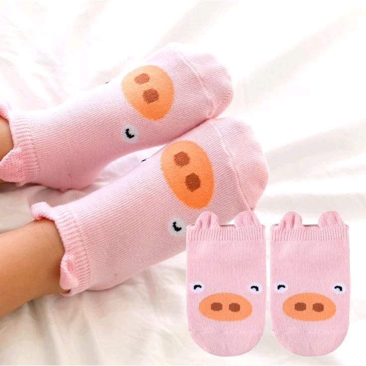 Kaos kaki Anak anti slip animal / baby socks / kaos kaki bayi / kaos kaki anak anak motif hewan