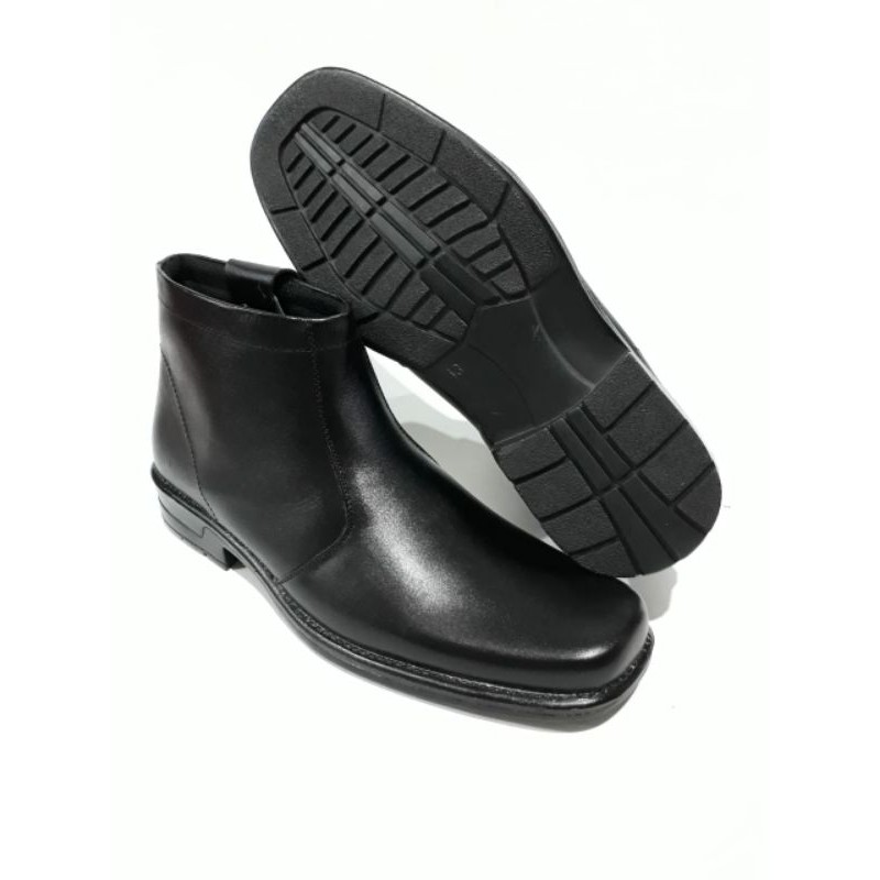 Sepatu Boots Formal 100% Full Kulit Asli - H