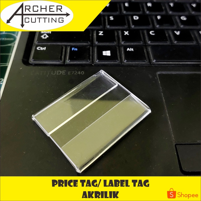 LABEL TAG PRICE TAG DISPLAY HARGA AKRILIK