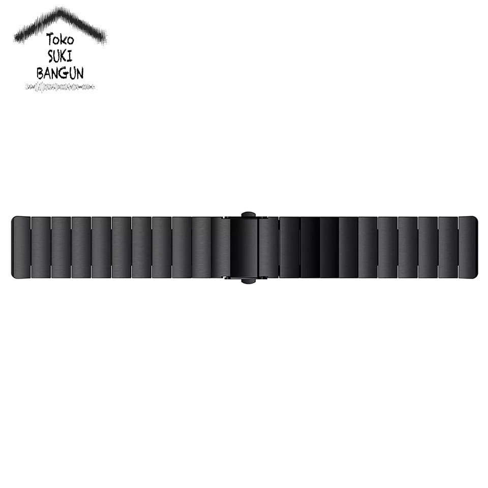 TALI JAM Fit Versa 1 / Versa 2 / Versa Lite Stainless Steel TILE Solid Watch Band Strap