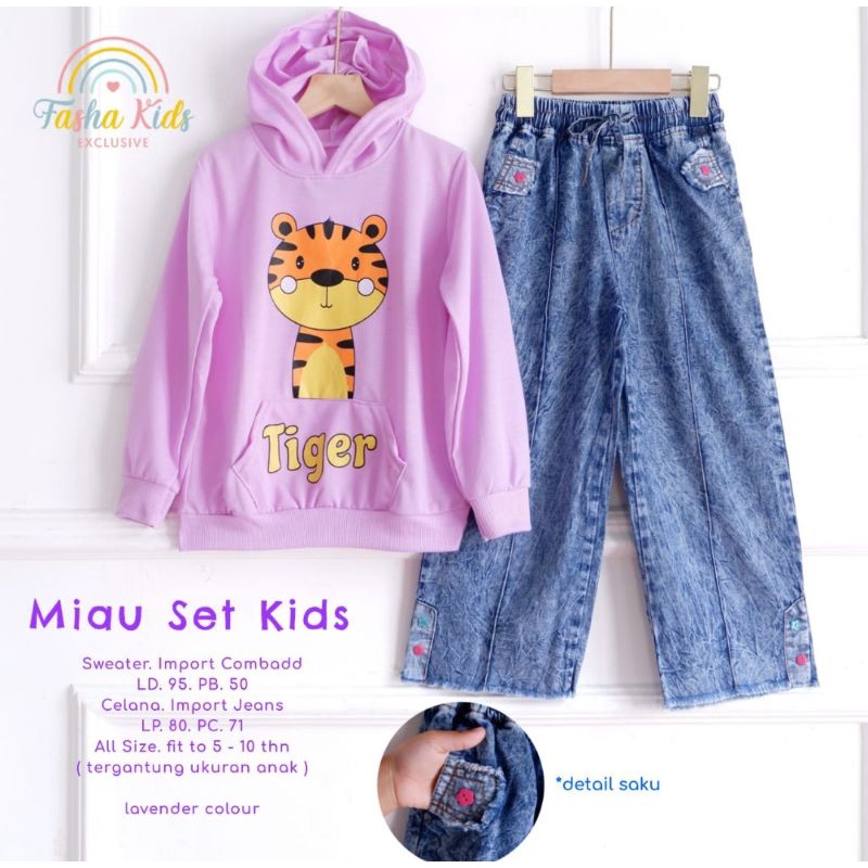 MIAU SET KIDS By FASHA KIDS
