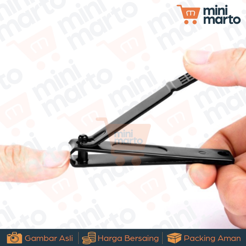 Gunting Kuku Manicure Pedicure / Gunting Kuku Hitam - Minimarto