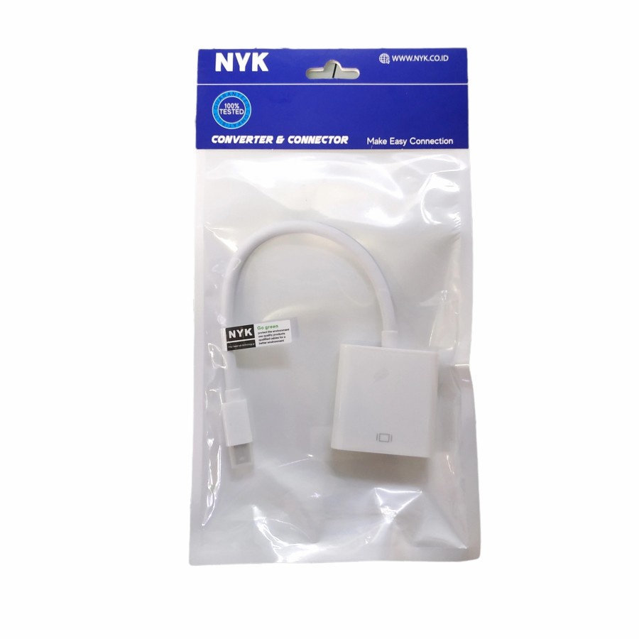 NYK Converter Kabel Mini Display Port to VGA