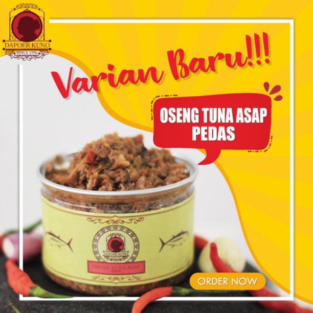 

( BISA COD ) Oseng Tuna Asap Pedas DAPOER KUNO 250 gram (BUKAN SAMBEL) TERBAIK [Kode 1|Kode 2|Kode