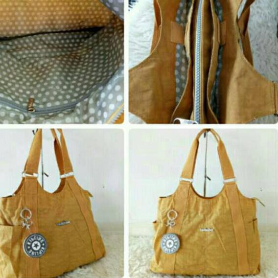 Harga Spesial.. 100% ORIGINAL / tas branded / tas kipling original KP138 Tas Shoulder Tote Bag Kipli