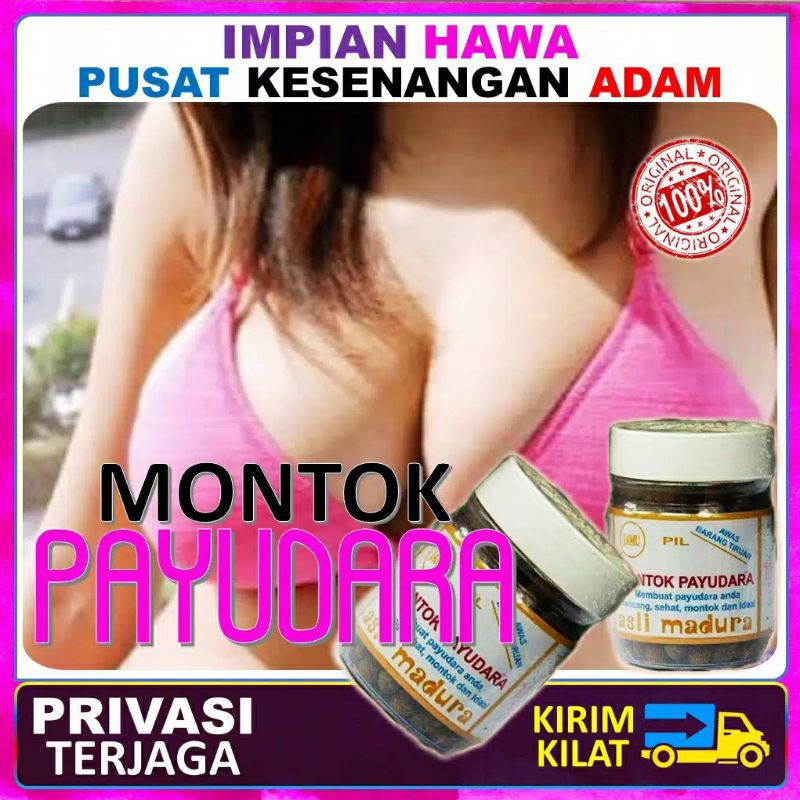 Pembesar Payudara Permanen dan Cepat Jamu Pil Montok Herbal BPOM