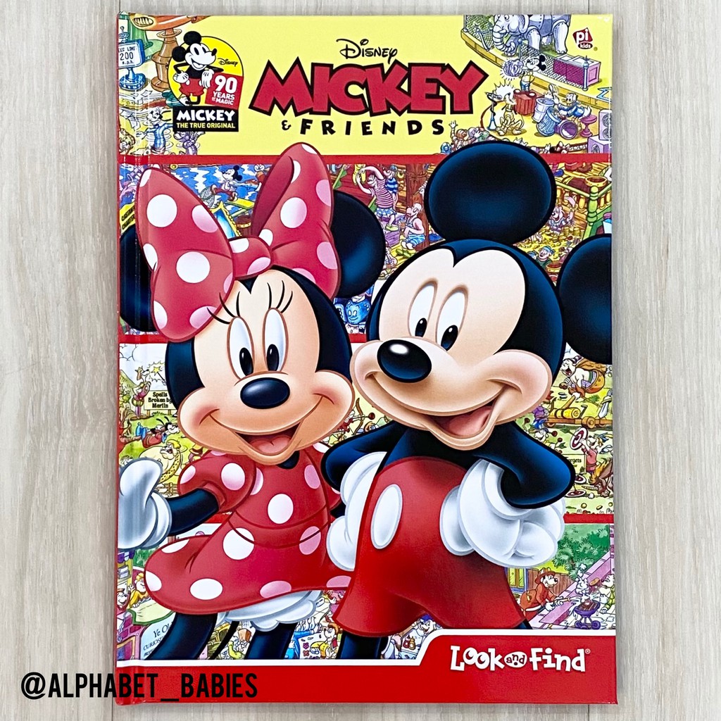 Look and Find Disney Mickey and Friends