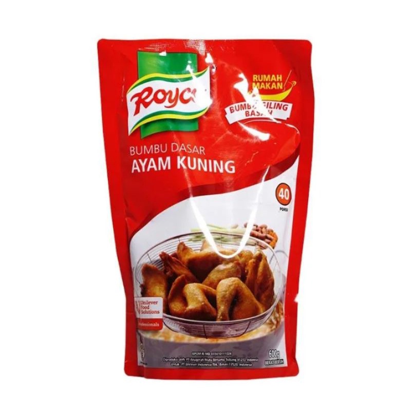 

ROYCO BUMBU DASAR AYAM KUNING 600GR
