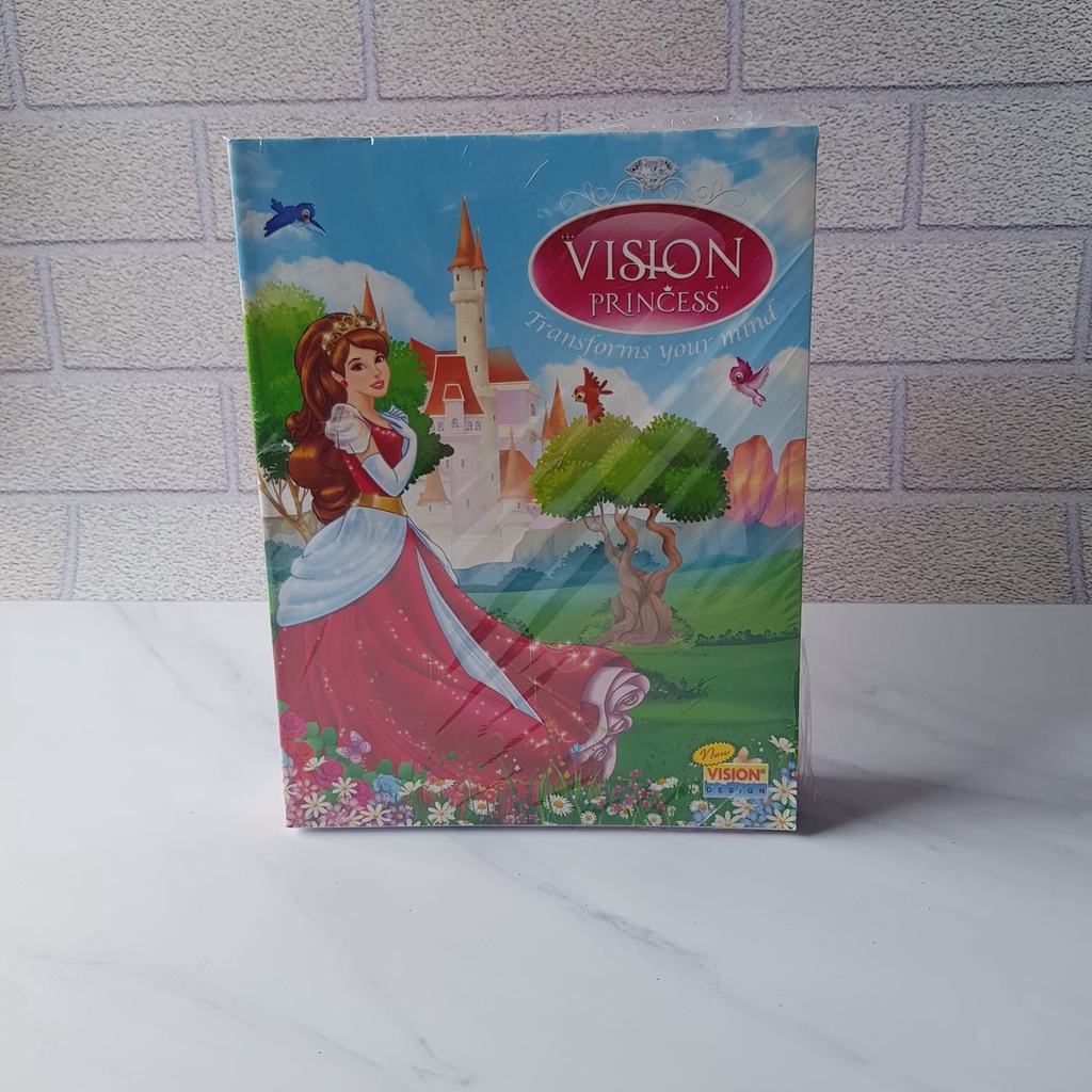 

Buku Tulis | buku tulis vision | karakter berbie | isi 10 buku | 38 lembar kertas | buku murah