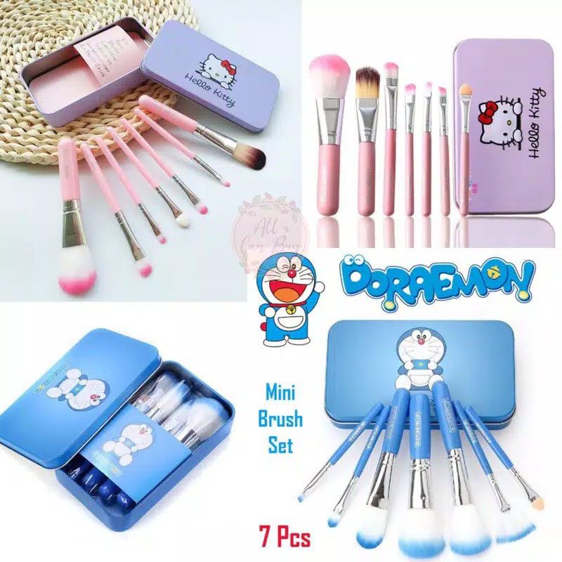 KUAS MAKE UP KARAKTER 1 SET ISI 7 KUAS