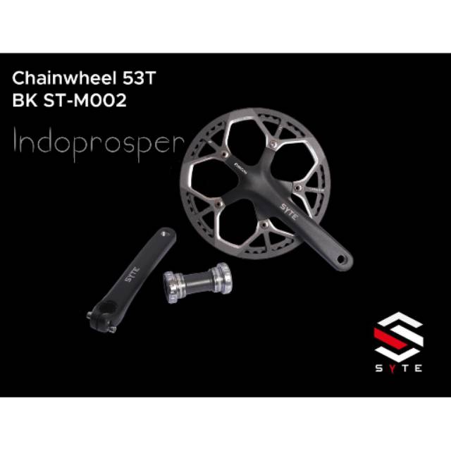 Crank Set Sepeda Lipat Syte 53T Bagus Murah