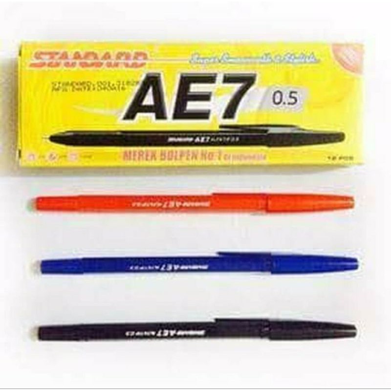 

pulpen standar AE7 SATUAN PCS