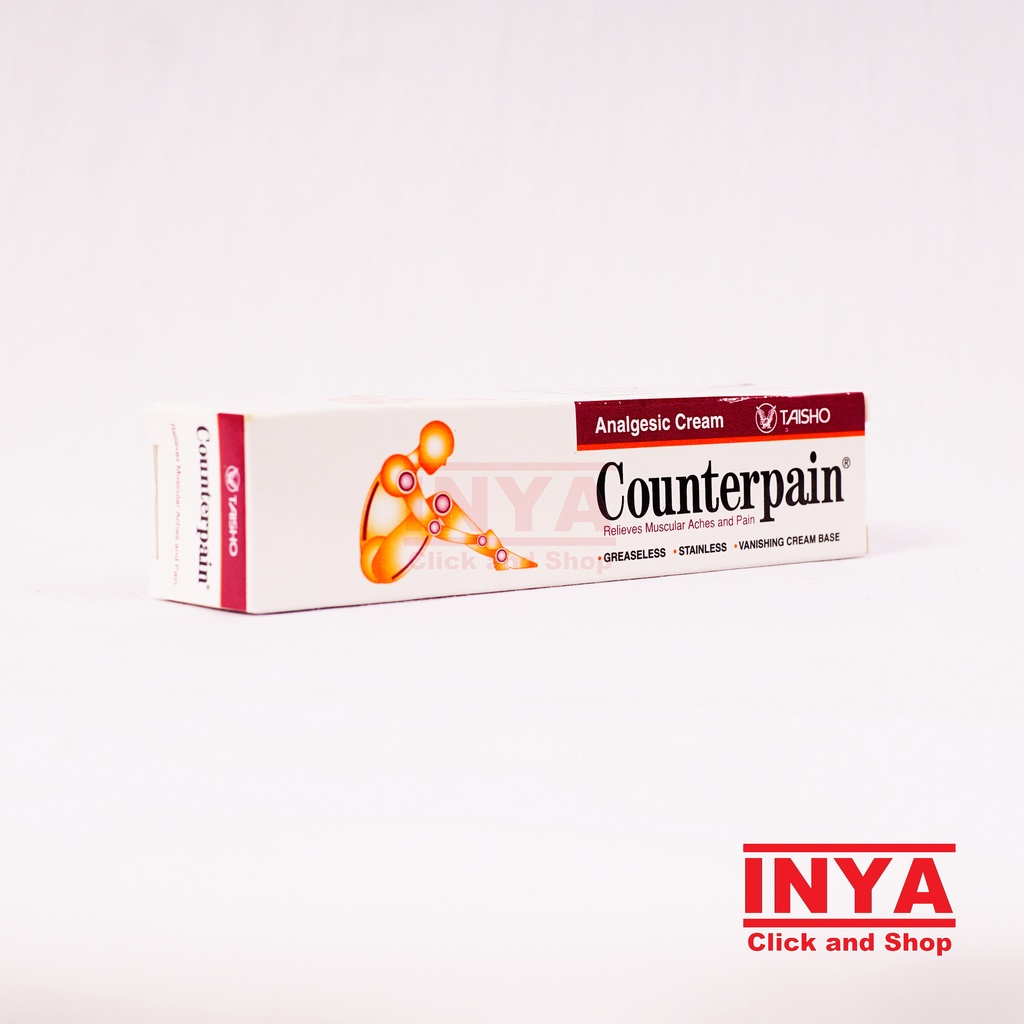 COUNTERPAIN 15gr ANALGESIC CREAM TAISHO - KRIM PEREDA NYERI OTOT