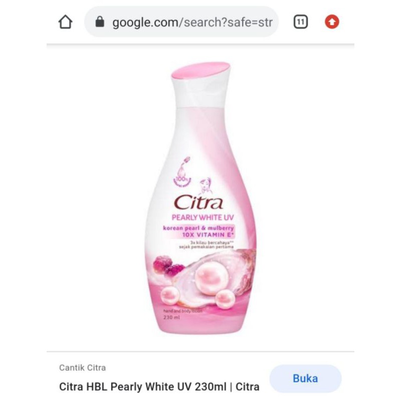 handbody citra 230 ml