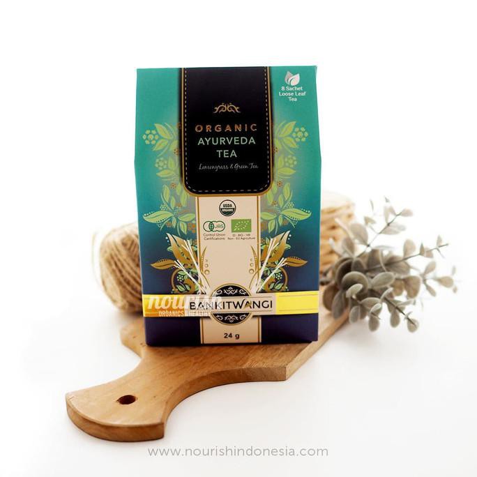 

BANKITWANGI ORGANIC AYURVEDA TEA 24 GRAM (8 SACHET LOOSE LEAF TEA)