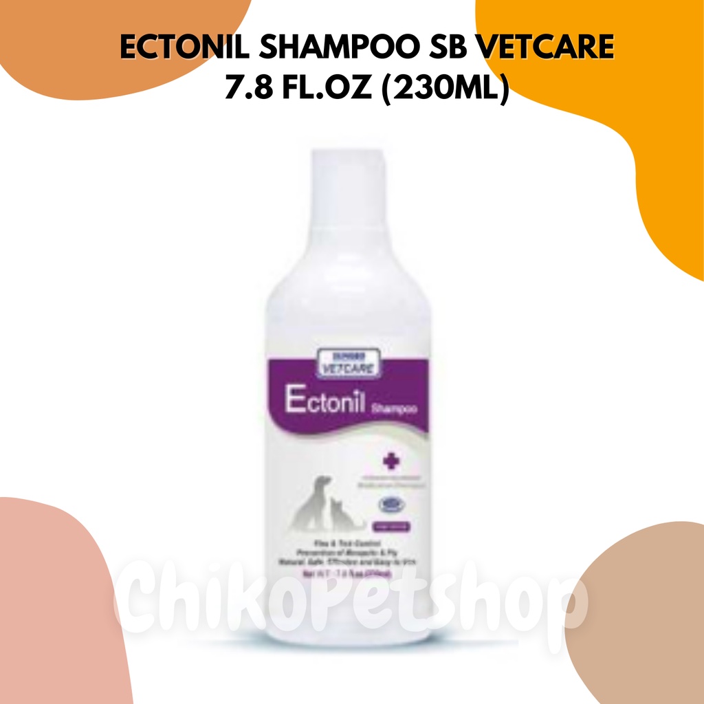 Ectonil Shampo SB Vetcare Dog/Cat 250ml untuk anjing dan kucing