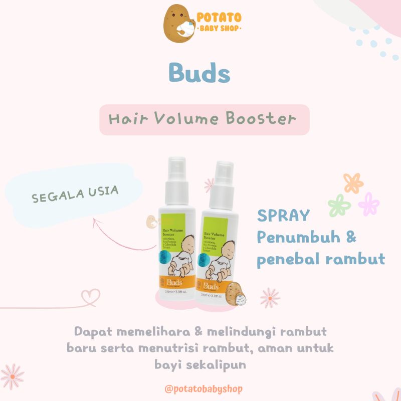 Buds Hair Volume Booster - Hair Lotion Penumbuh rambut