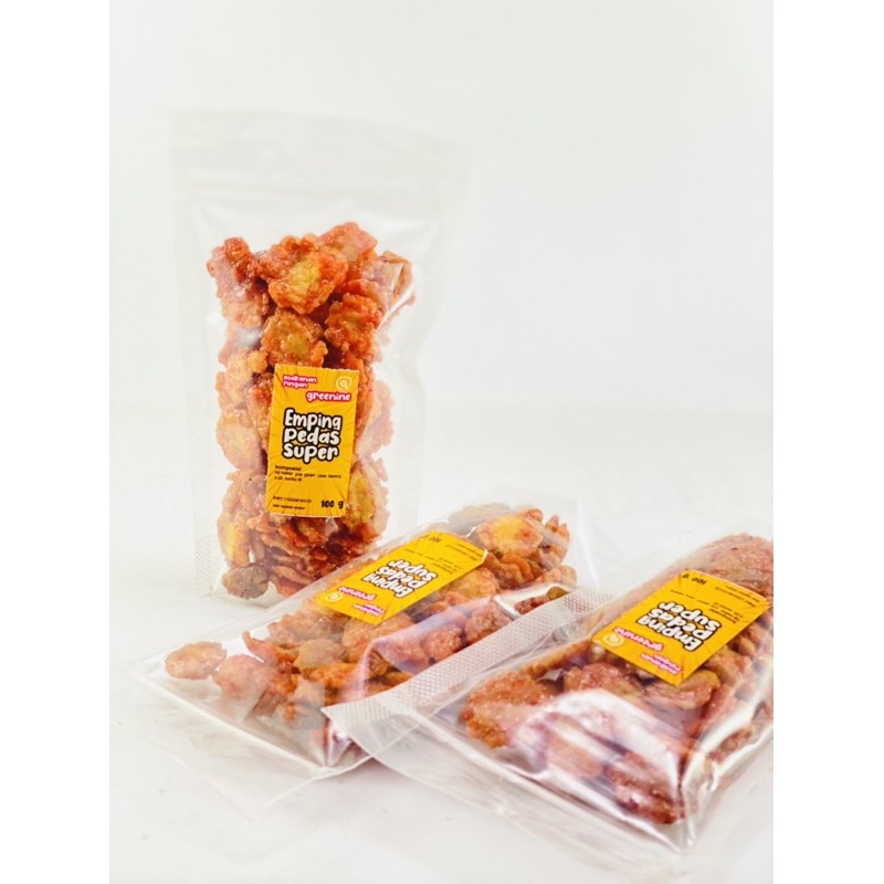 

Aemmart Emping Melinjo Pedes Pedas Manis Super Enak Snack Camilan 100 Gram