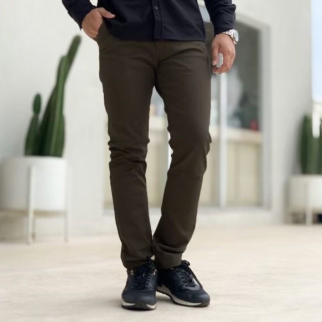 Gadabang Chino Pants Slimfit Brown