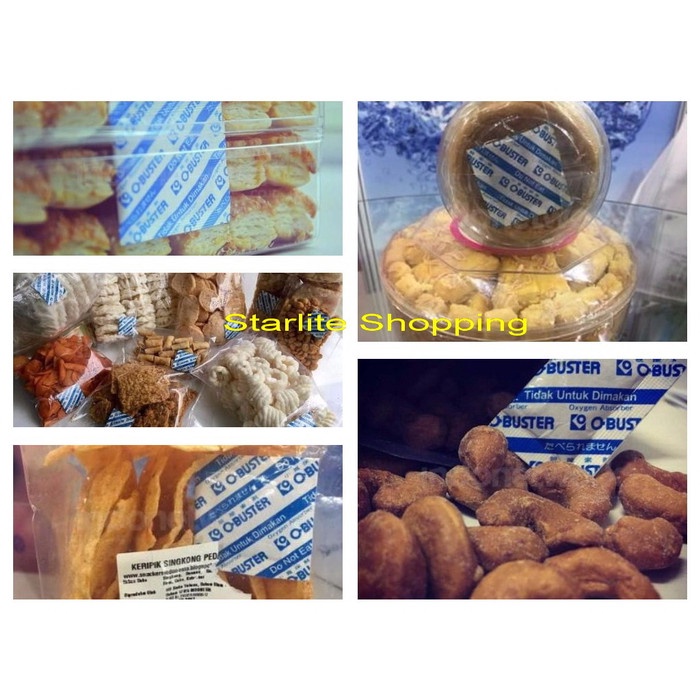 

LAINNYA-KEMASAN-MINUMAN- OXYGEN ABSORBER PENYERAP OKSIGEN PENGAWET MAKANAN O-BUSTER 30CC GROSIR
