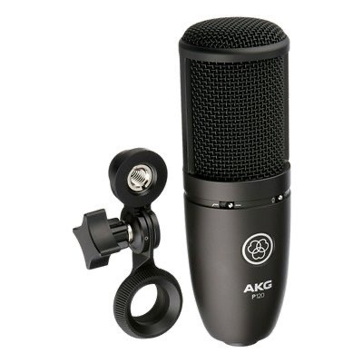 MIC CONDENSOR AKG P120 MICROPHONE AKG P 120 ORIGINAL RECORDING STUDIO