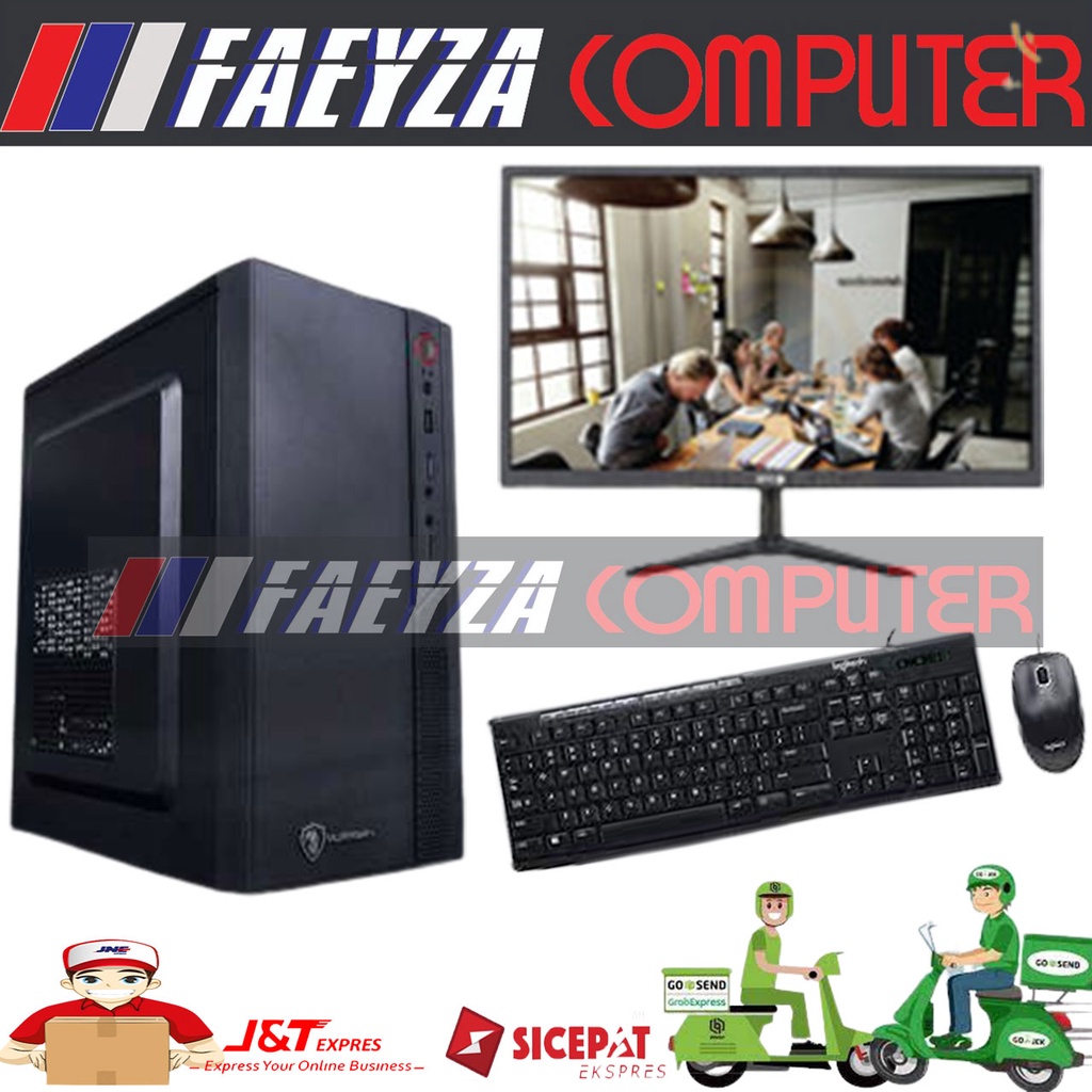 Komputer Hemat Lengkap Intel Core I5 Ram 8gb HDD 500gb LED 19&quot;