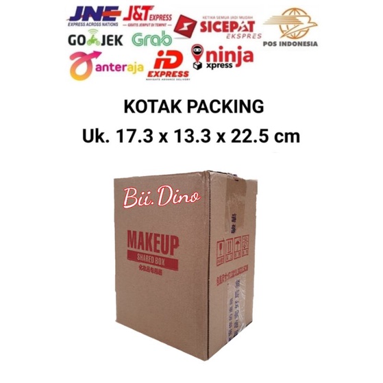 Kotak Packing Dus Kosong Kardus Karton Ukuran 17cm x 13cm x 22cm