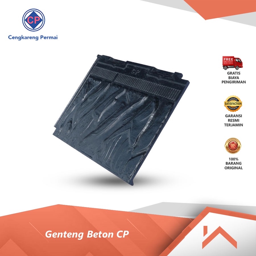 Genteng Beton CP Flat Batu