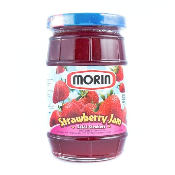 Morin Strawberry Jam/Selai Strawberry 330gr